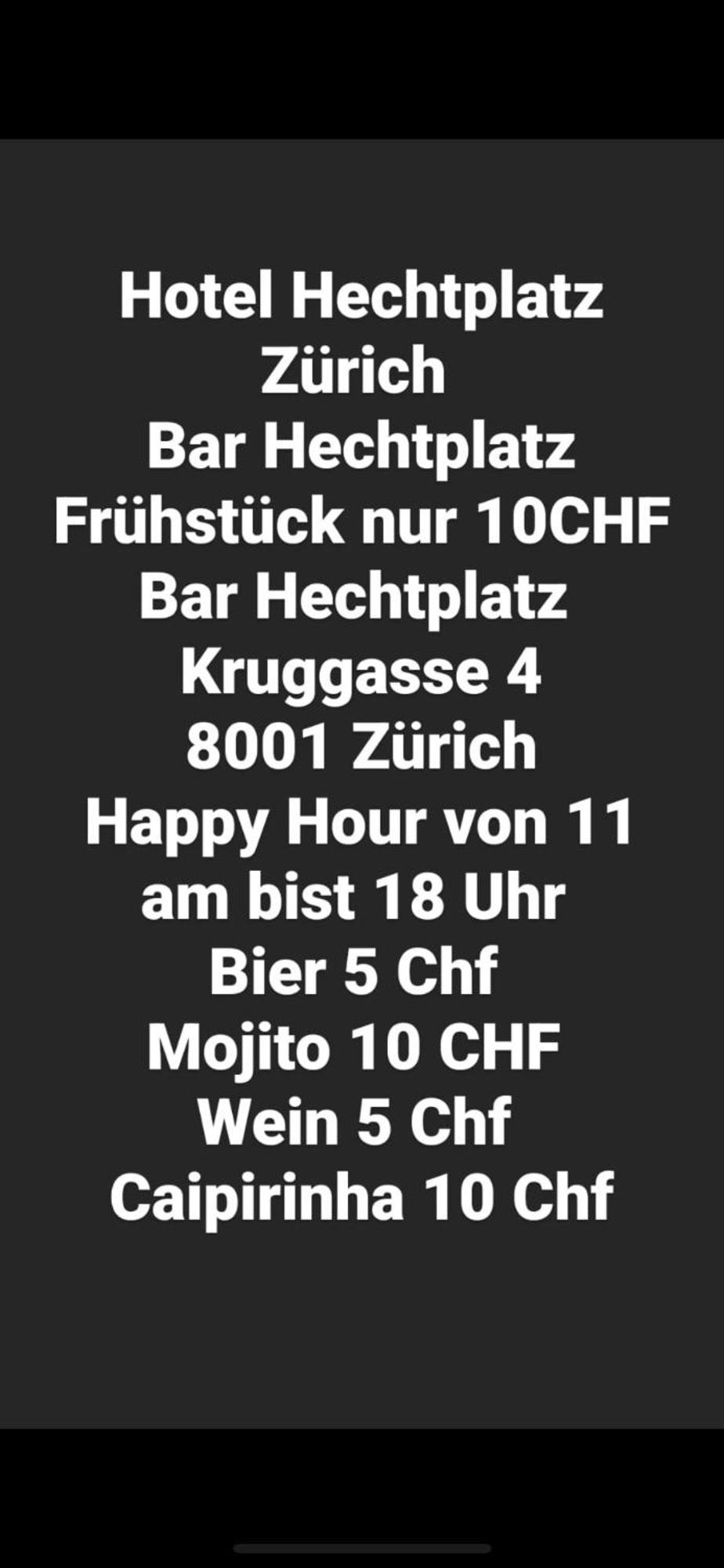 Hechtplatz Hotel Zürich Kültér fotó